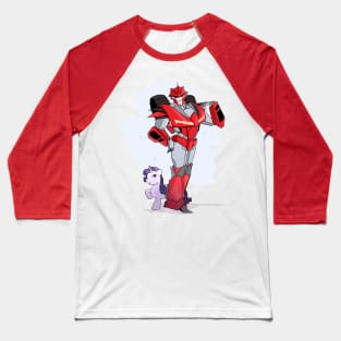 beauty bot meets clothes horse Baseball T-Shirt